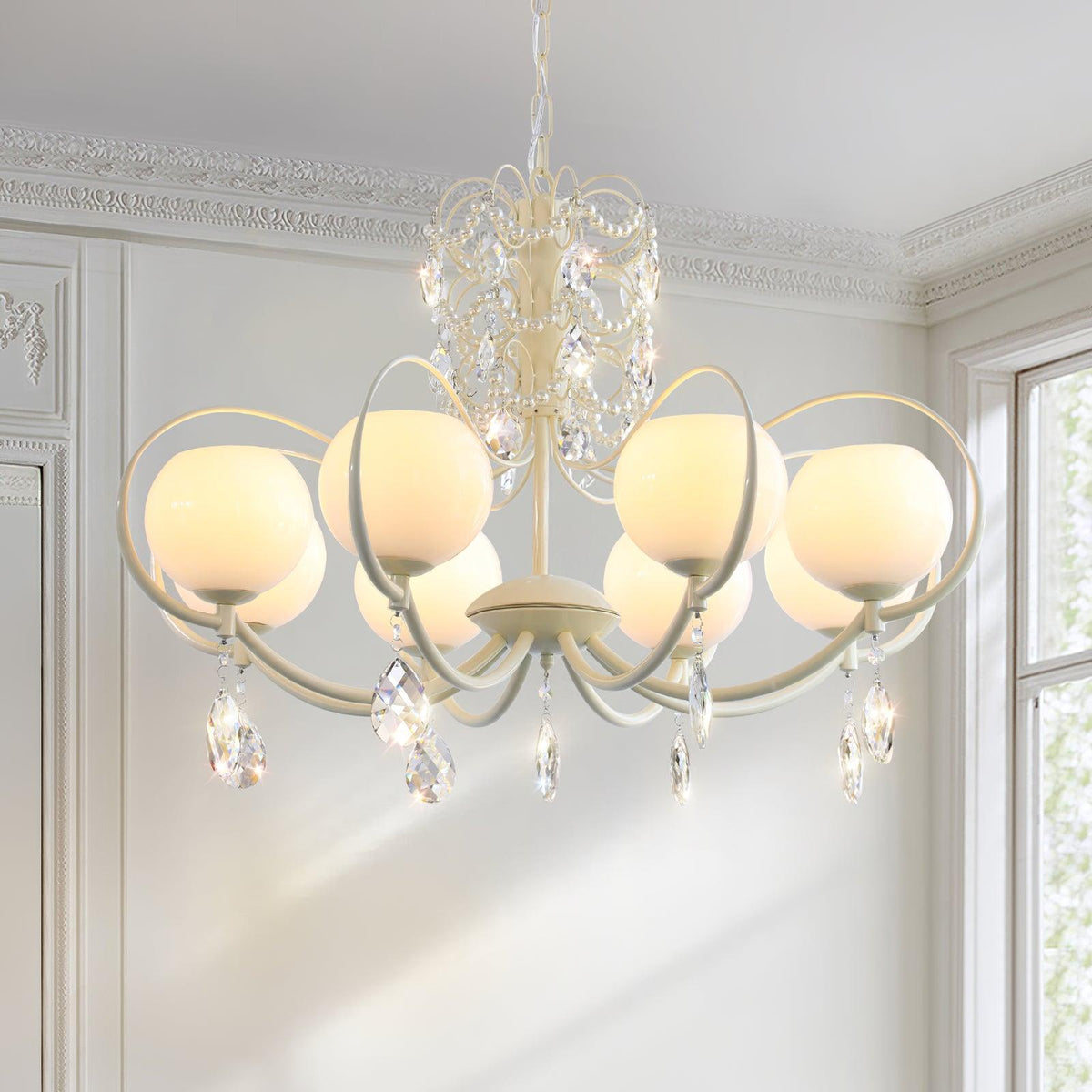 Jude Lustre en Verre de Luxe