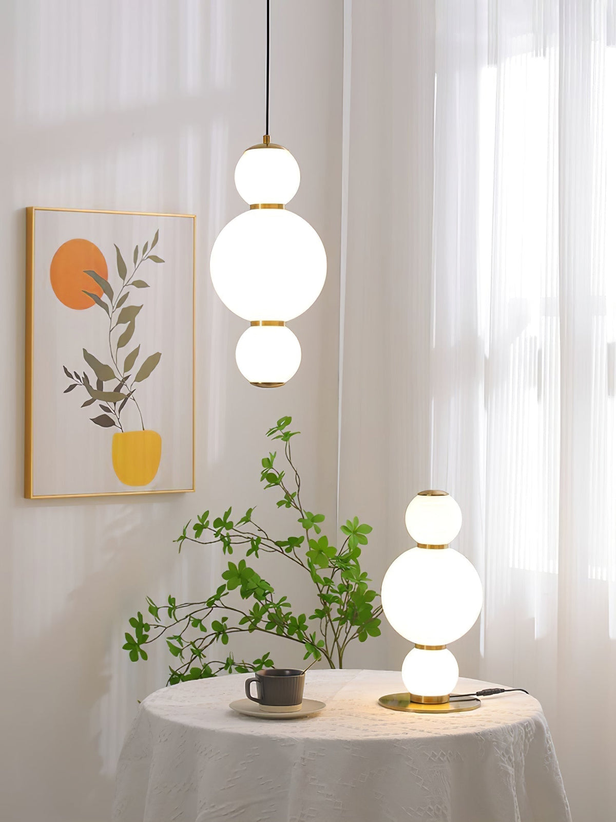 Frankie Suspension en Verre Minimaliste