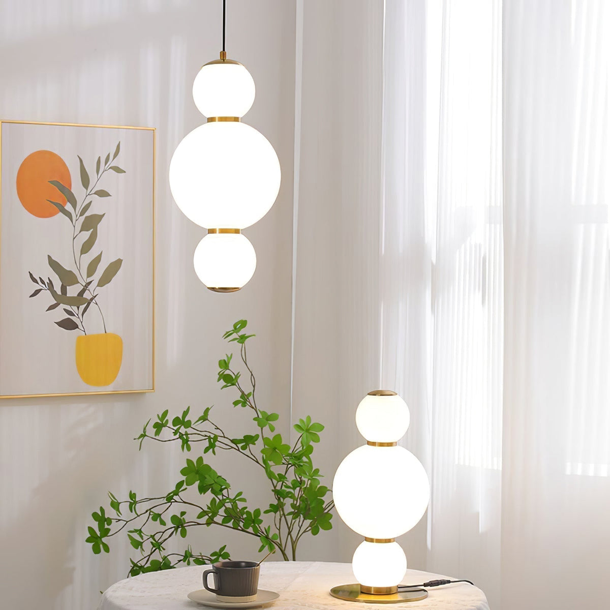 Frankie Suspension en Verre Minimaliste