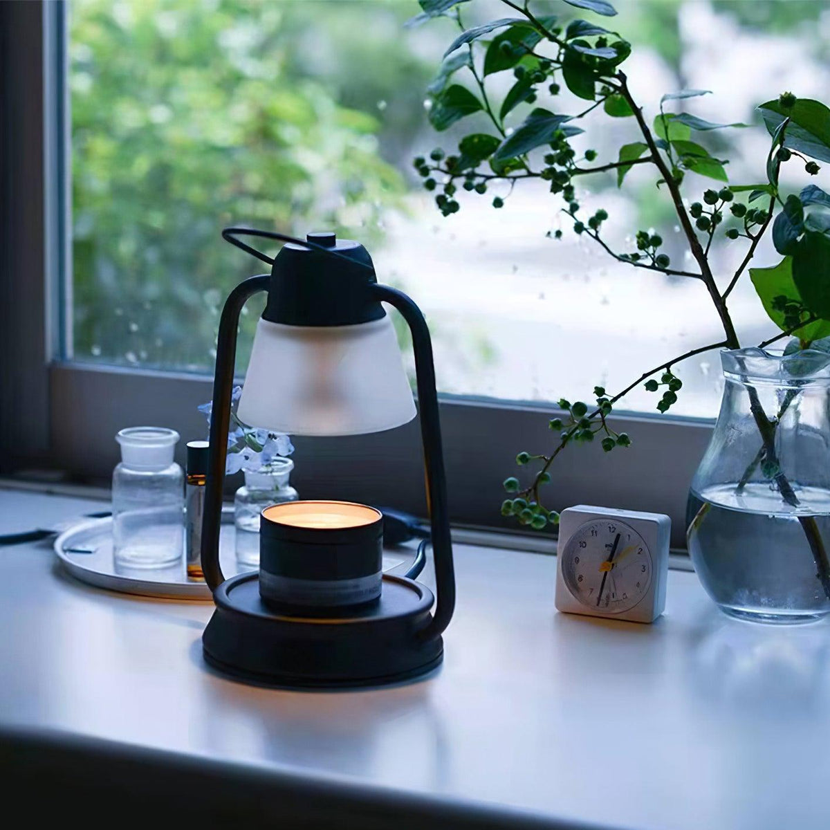 Soraina Diffuseur de Bougie en Forme de Lanterne