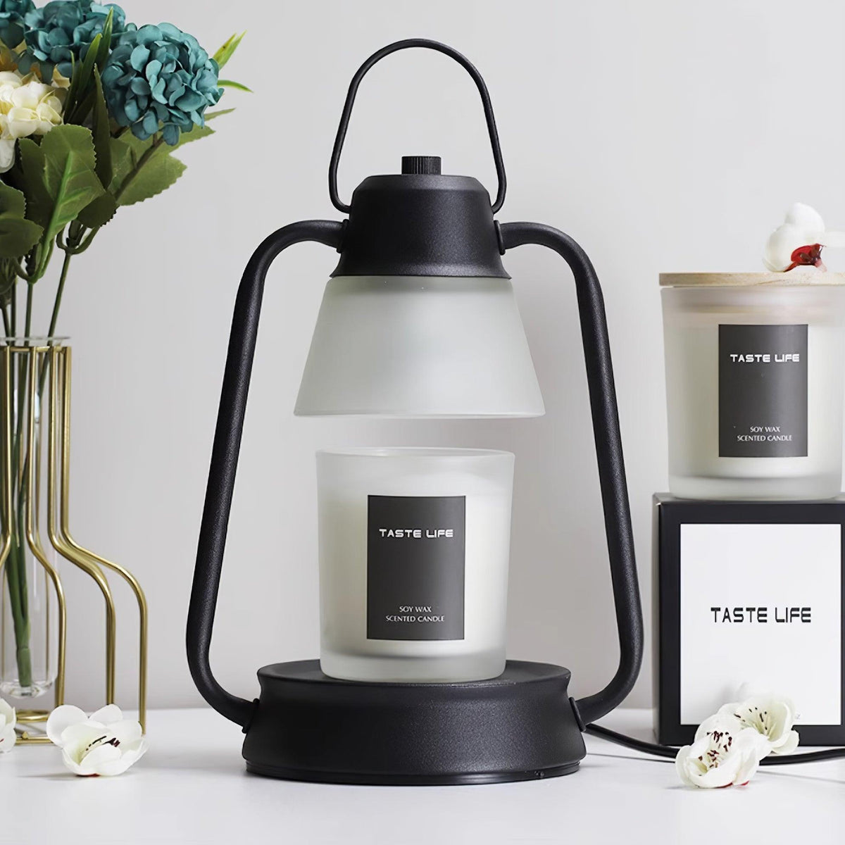 Soraina Diffuseur de Bougie en Forme de Lanterne