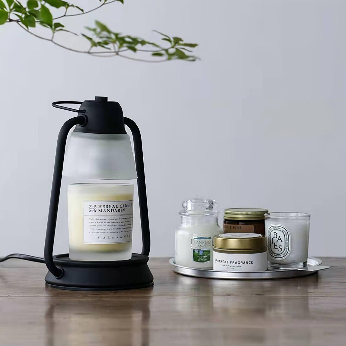 Soraina Diffuseur de Bougie en Forme de Lanterne