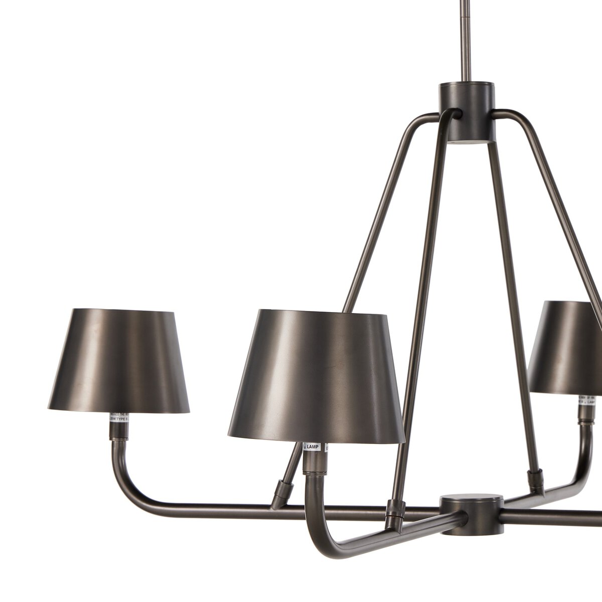 Nook Lustre Métal Laiton Vintage Industriel