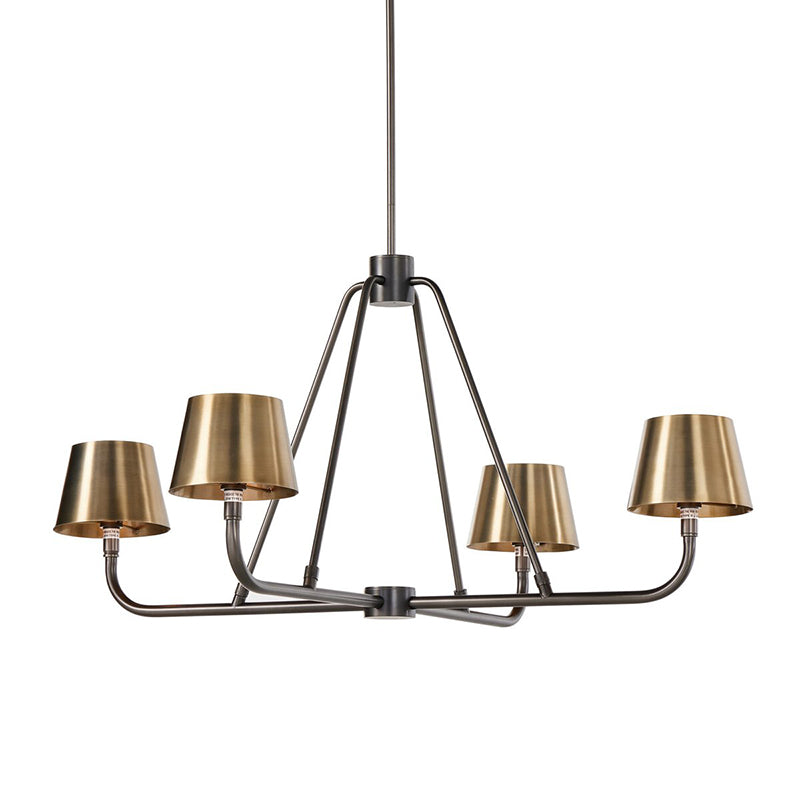 Nook Lustre Métal Laiton Vintage Industriel