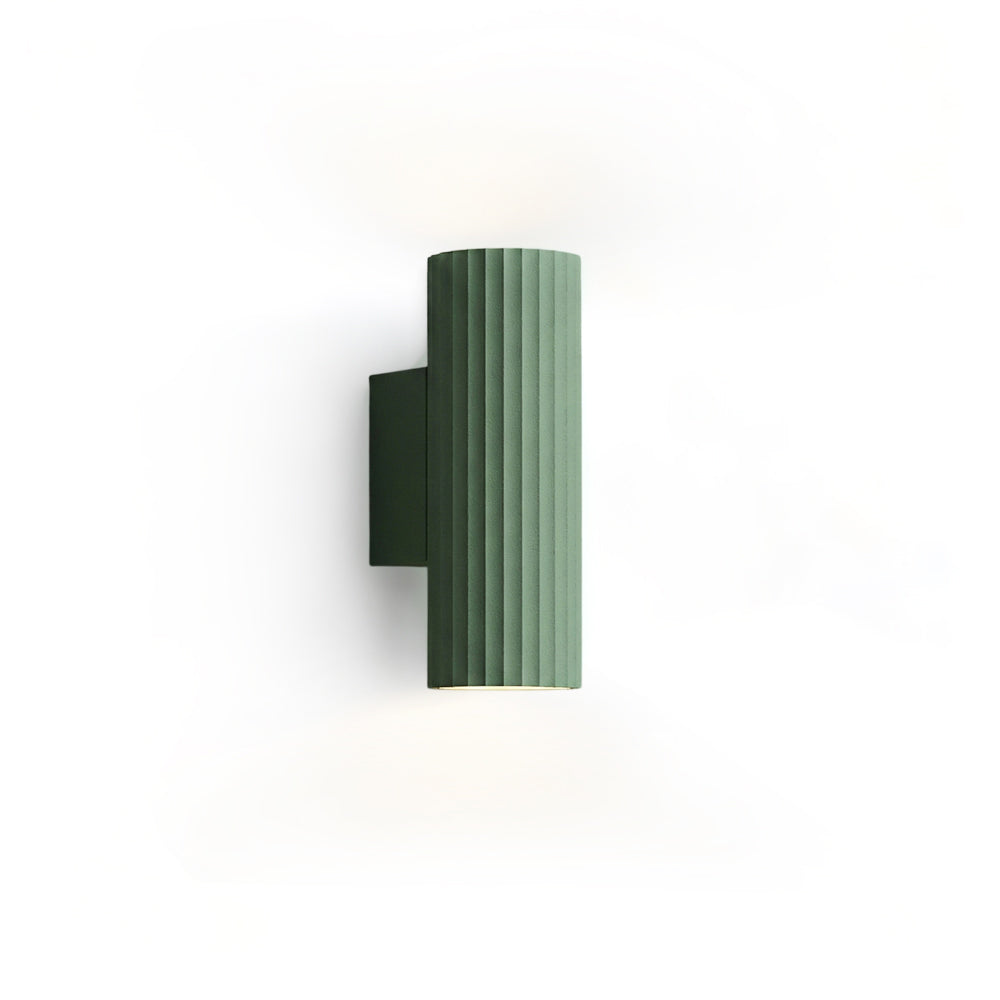 Dunbar Minimalist Wall Light in white finish.
