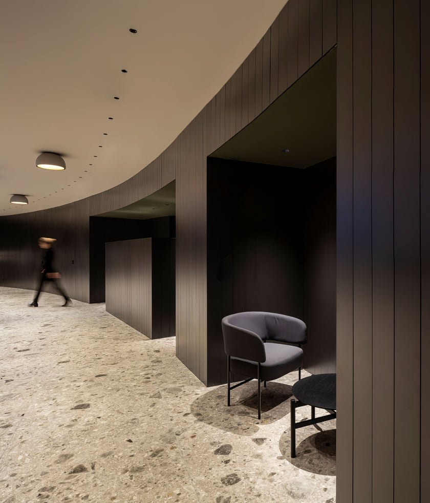 Viriana Plafonnier Dôme Bois Minimaliste