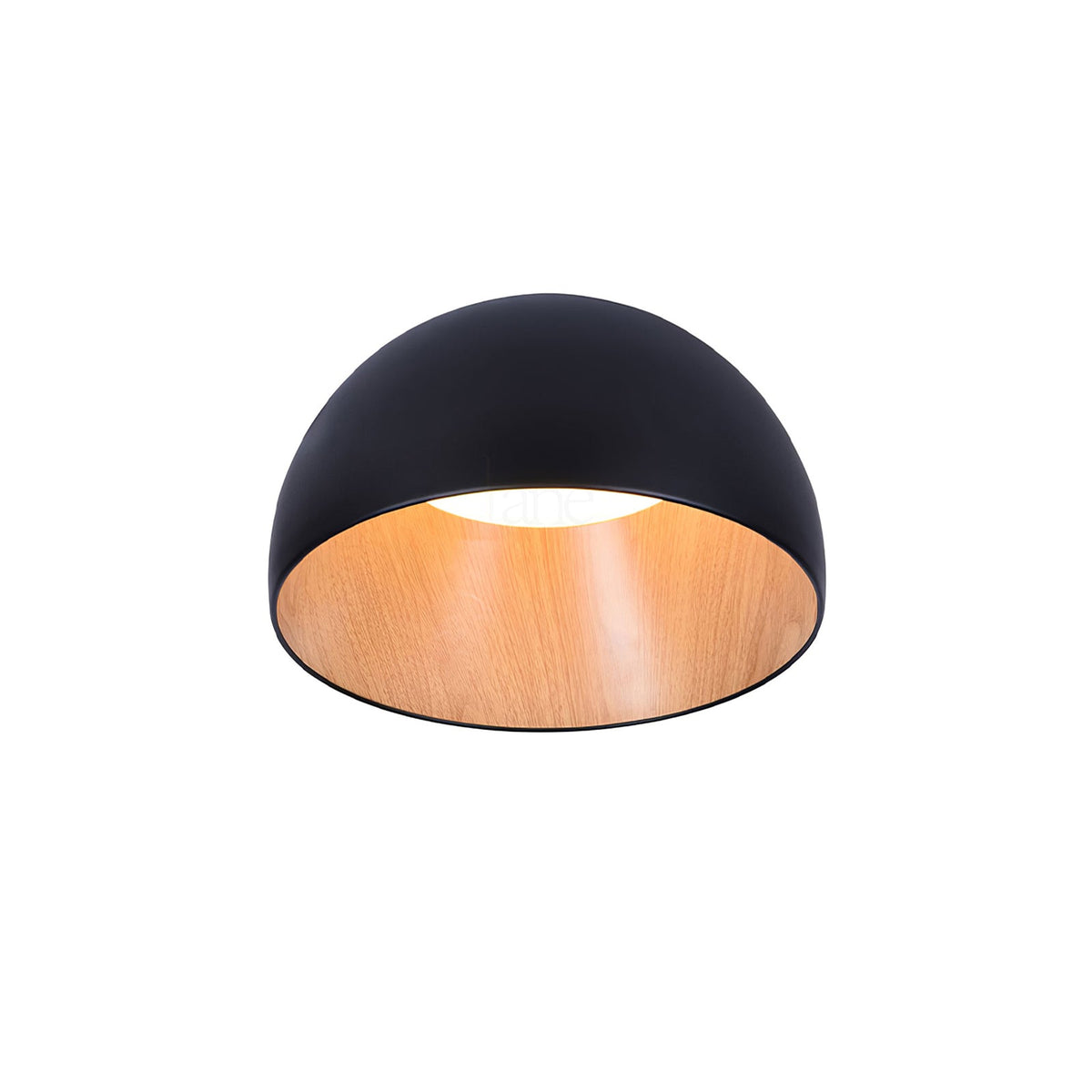 Viriana Plafonnier Dôme Bois Minimaliste