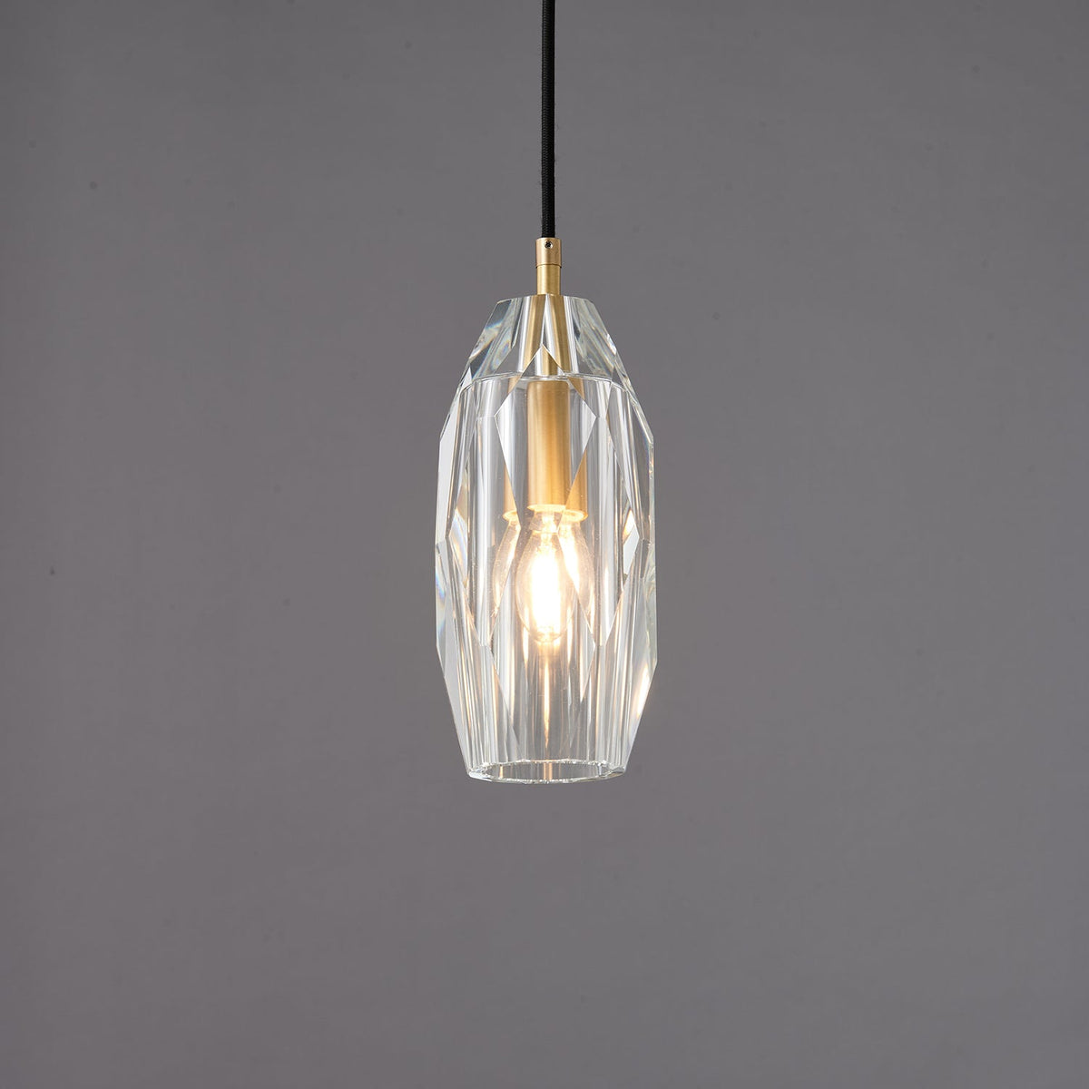 Deleline Suspension Abat-jour Transparent Cristal