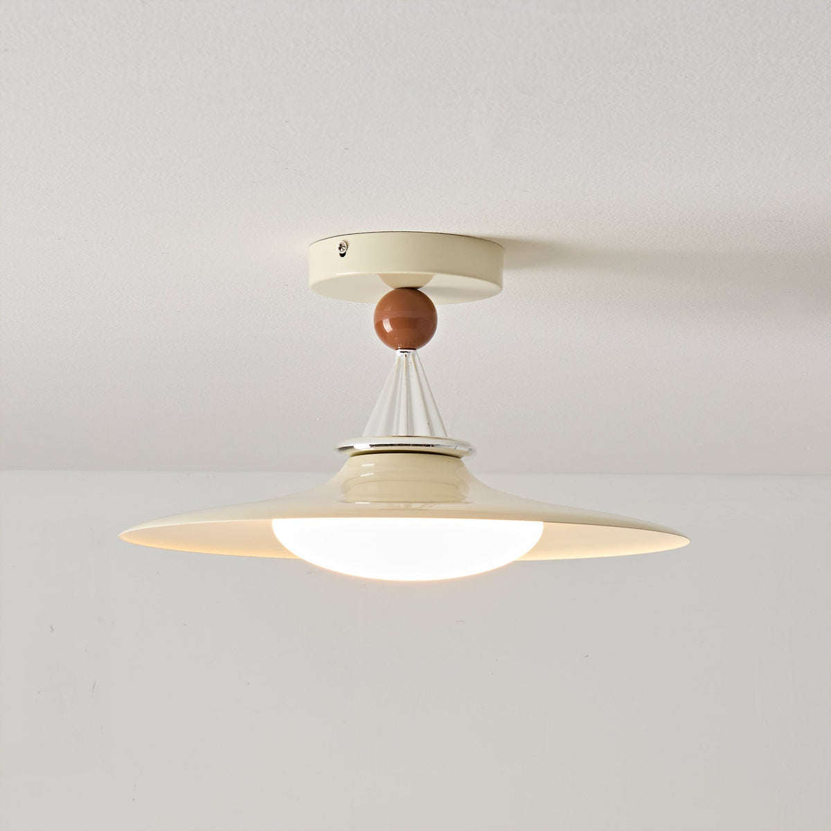 Product dimensions of the Eden Ceiling Light.