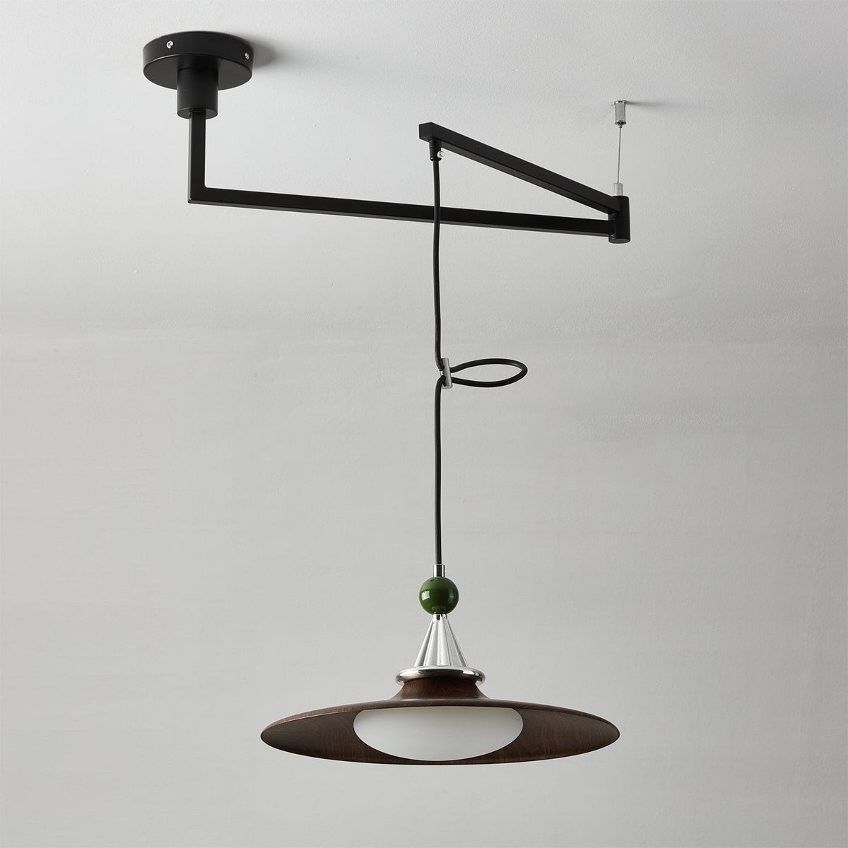 The light fixture against a white background.