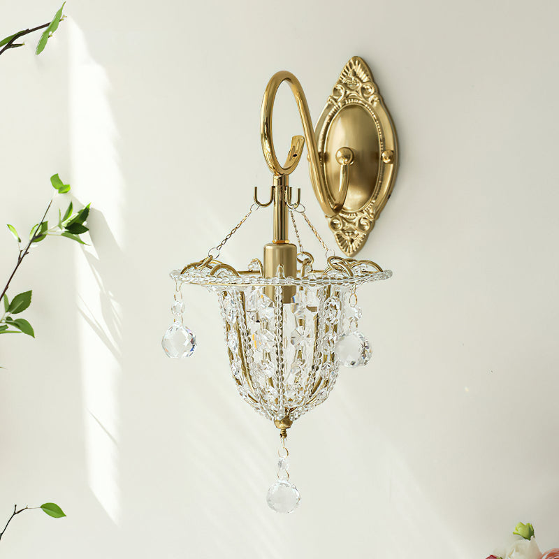 Arabella Applique Murale en Cristal