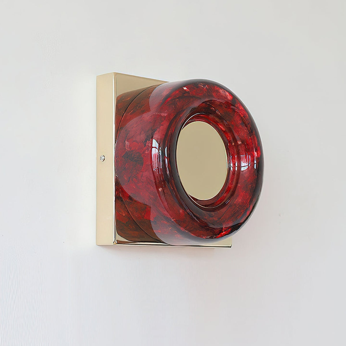 The Eisner Wall Sconce's pull chain in action.