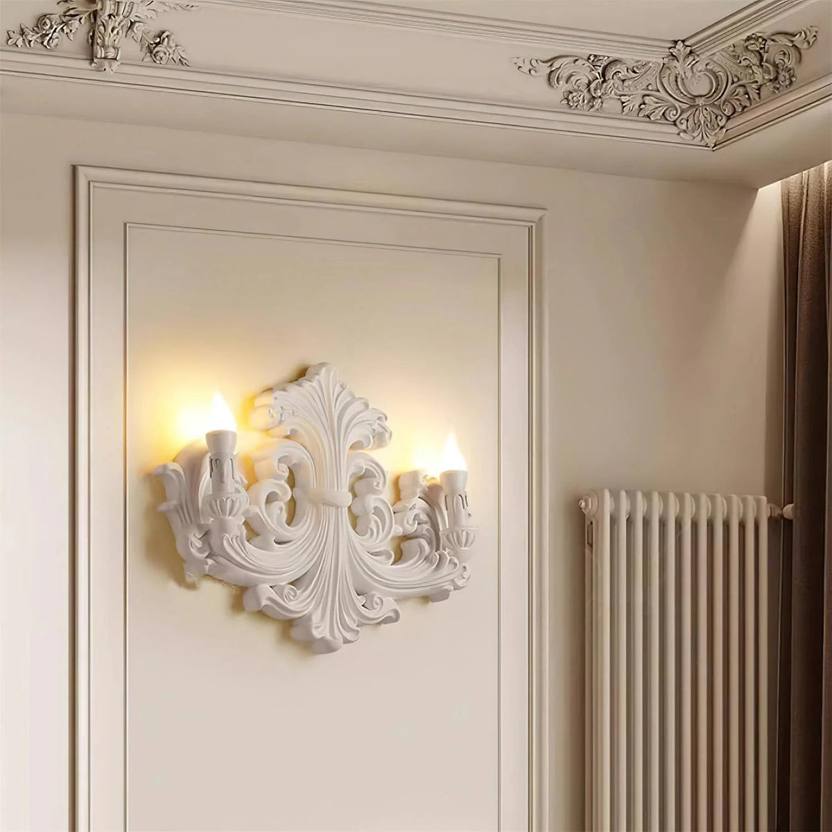 Eon Applique Murale Plâtre Élégance Premium