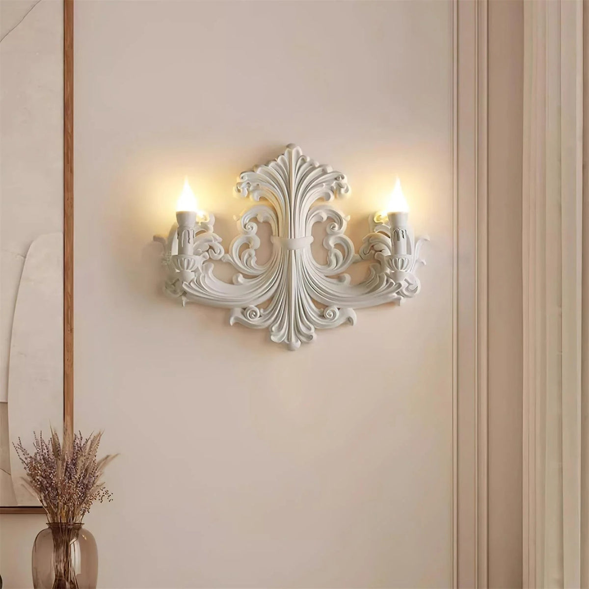 Eon Applique Murale Plâtre Élégance Premium