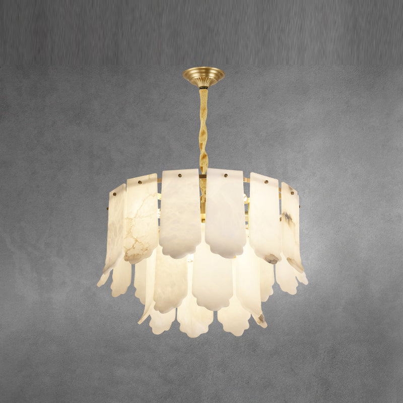 Hue Lustre Laiton Albâtre Luxe Postmoderne