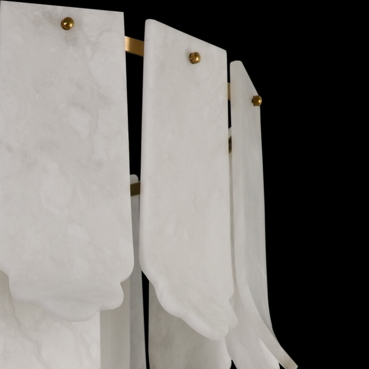 Hue Lustre Laiton Albâtre Luxe Postmoderne