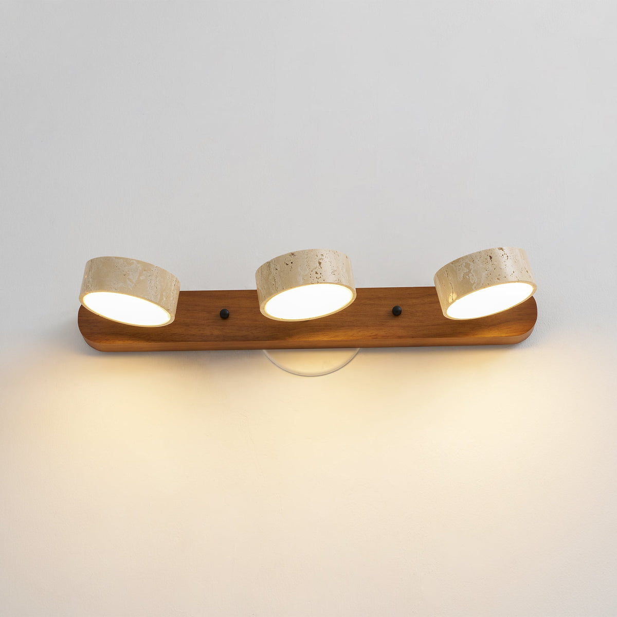 A pair of Elias lamps installed symmetrically.