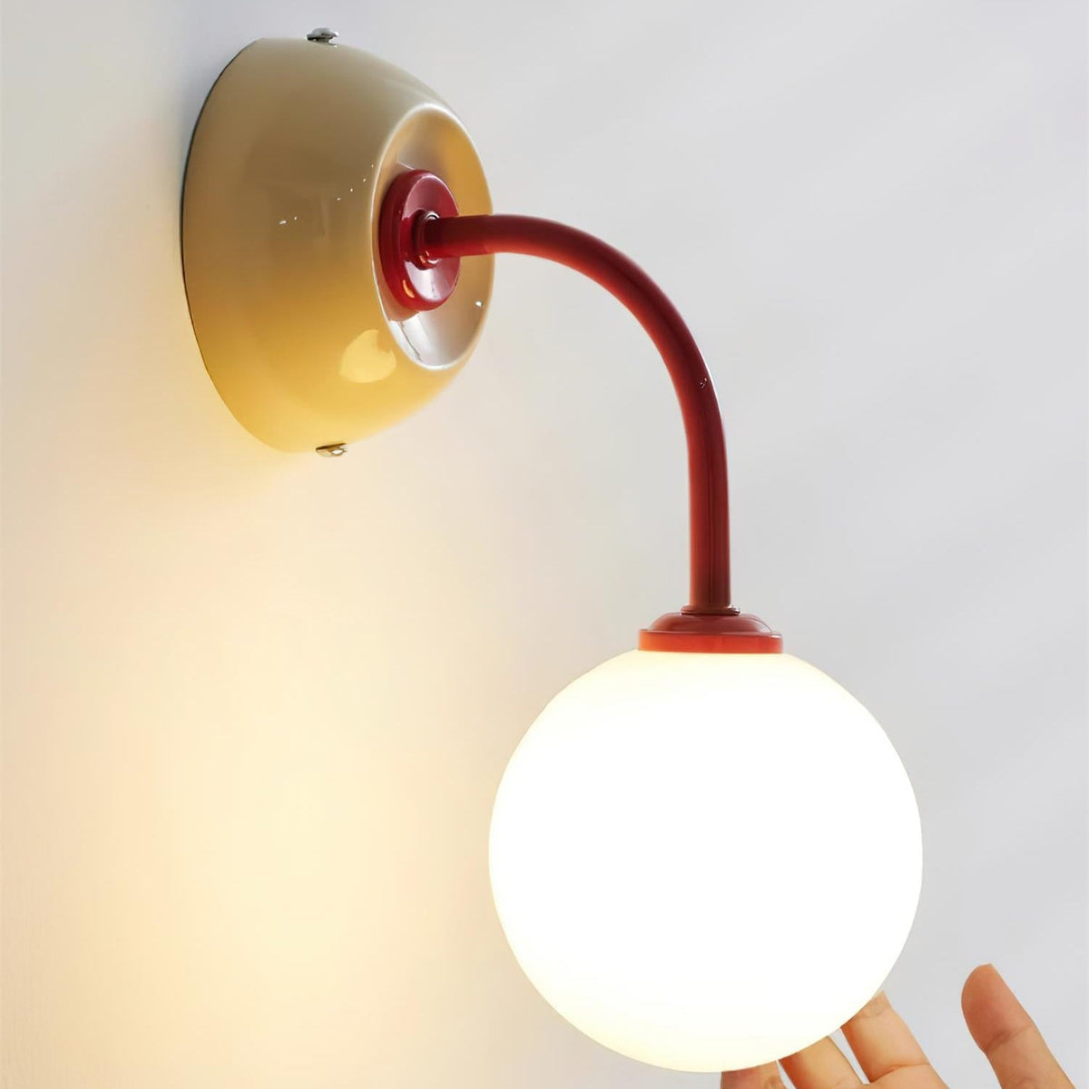 Ciro Color Pop Wall Lamp-Neutral Decor