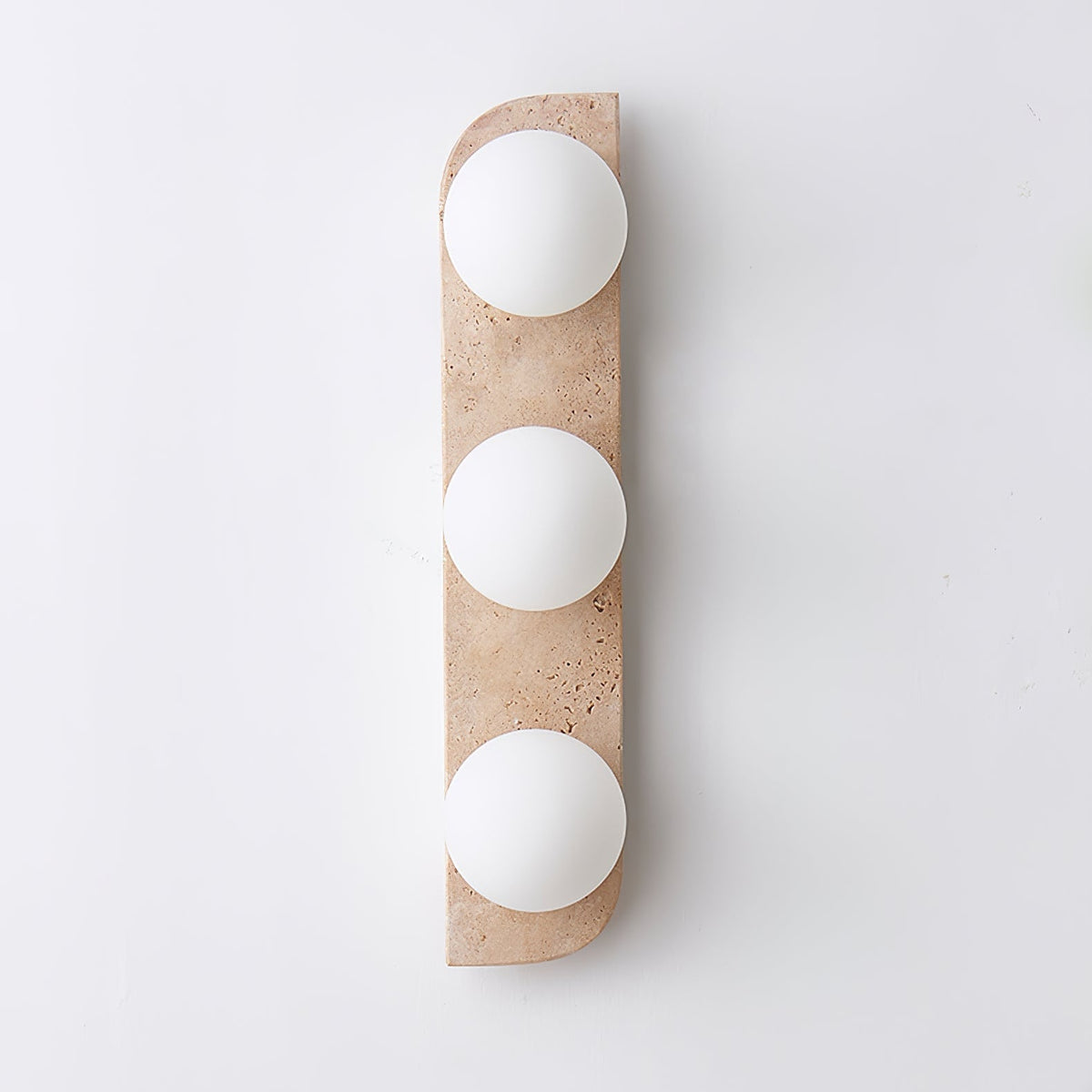 Alsilis Applique Murale Minimaliste en Travertin