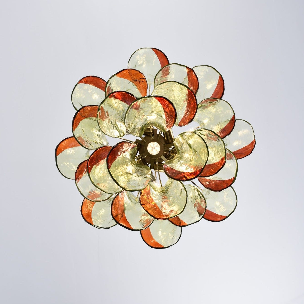 Selelle Lustre en Verre Murano Pétale Élégant