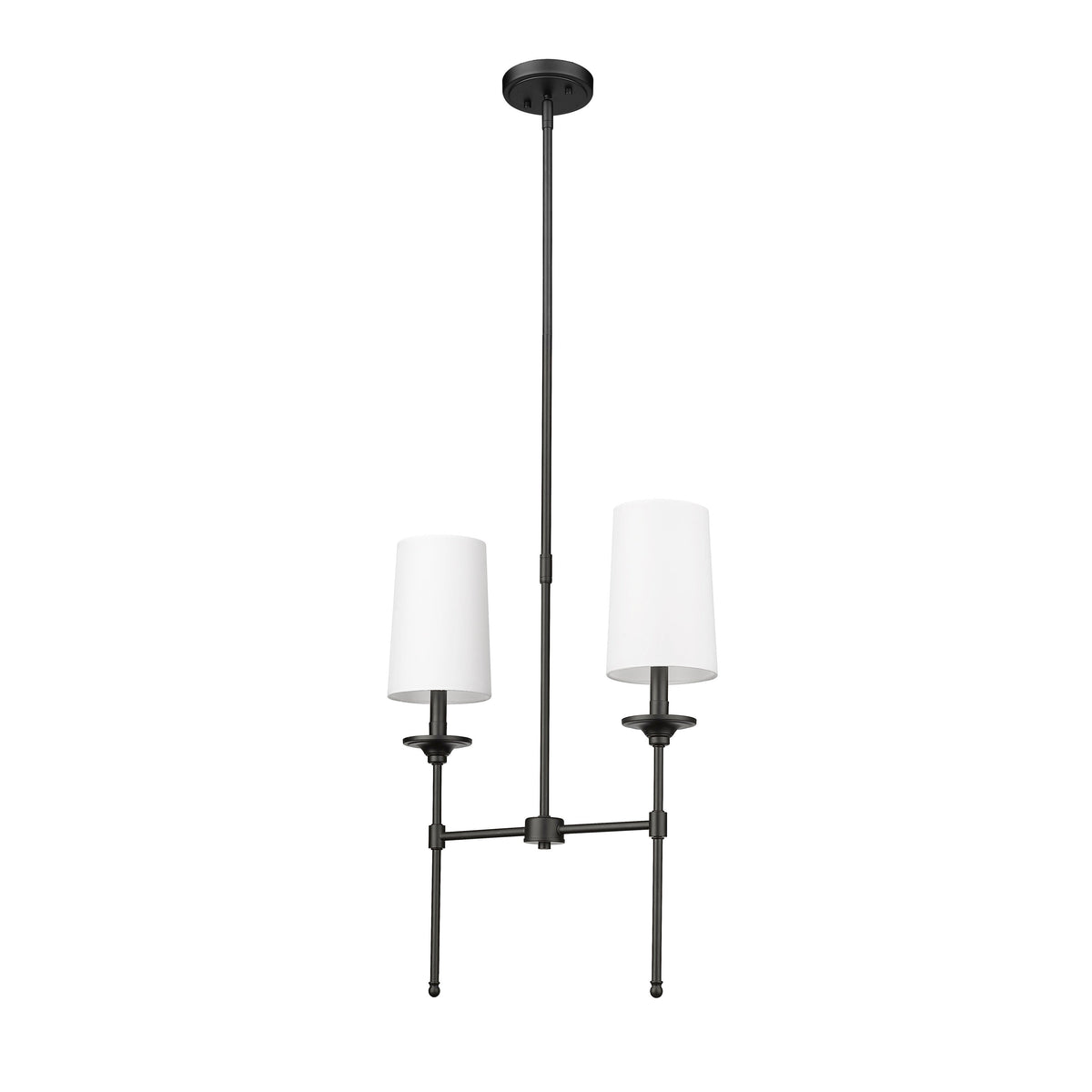 Verinyra Lustre Linéaire Laiton Tissu Vintage Industriel