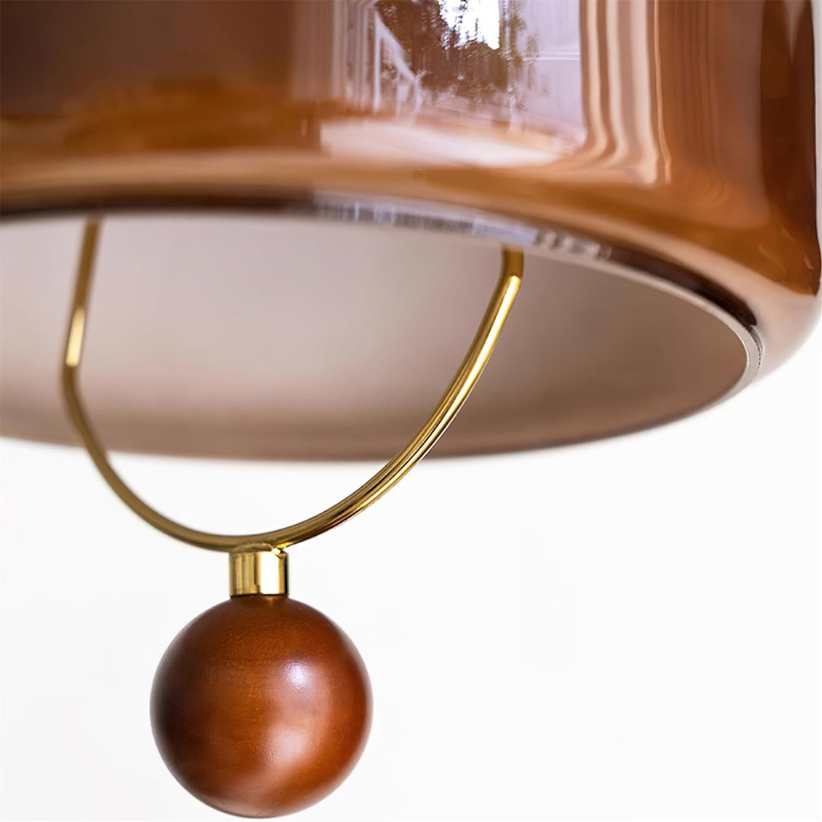Ardelle Vintage Glass Pendant Light-Neutral Decor