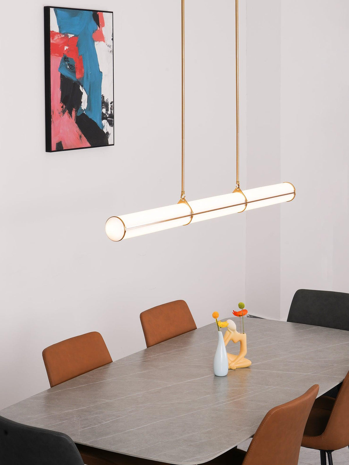 Laurara Suspension Cylindrique Endless pour Salle à Manger
