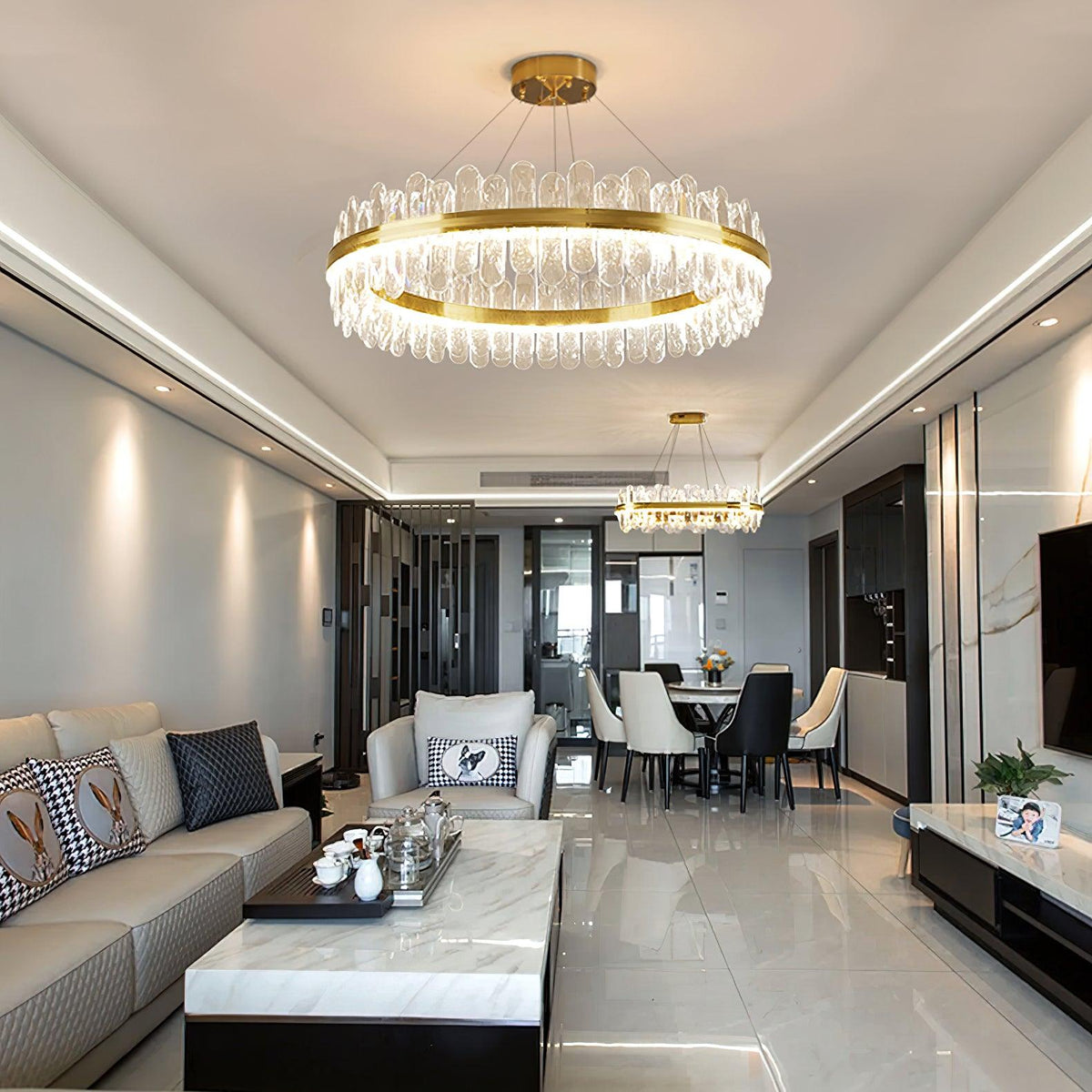 Delona Postmodern Luxury Crystal Lustre