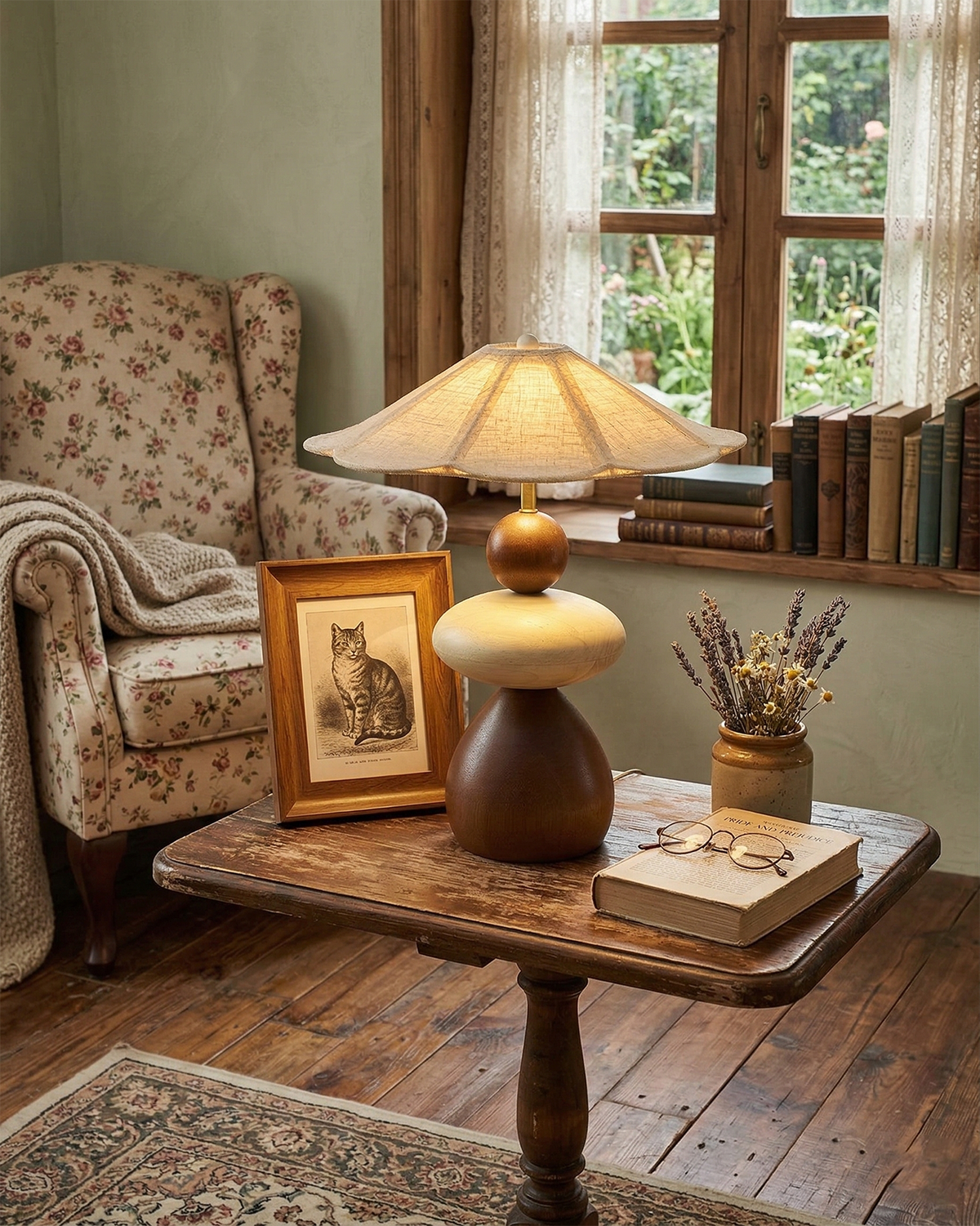 Elaariella Lampe de Table Solstice