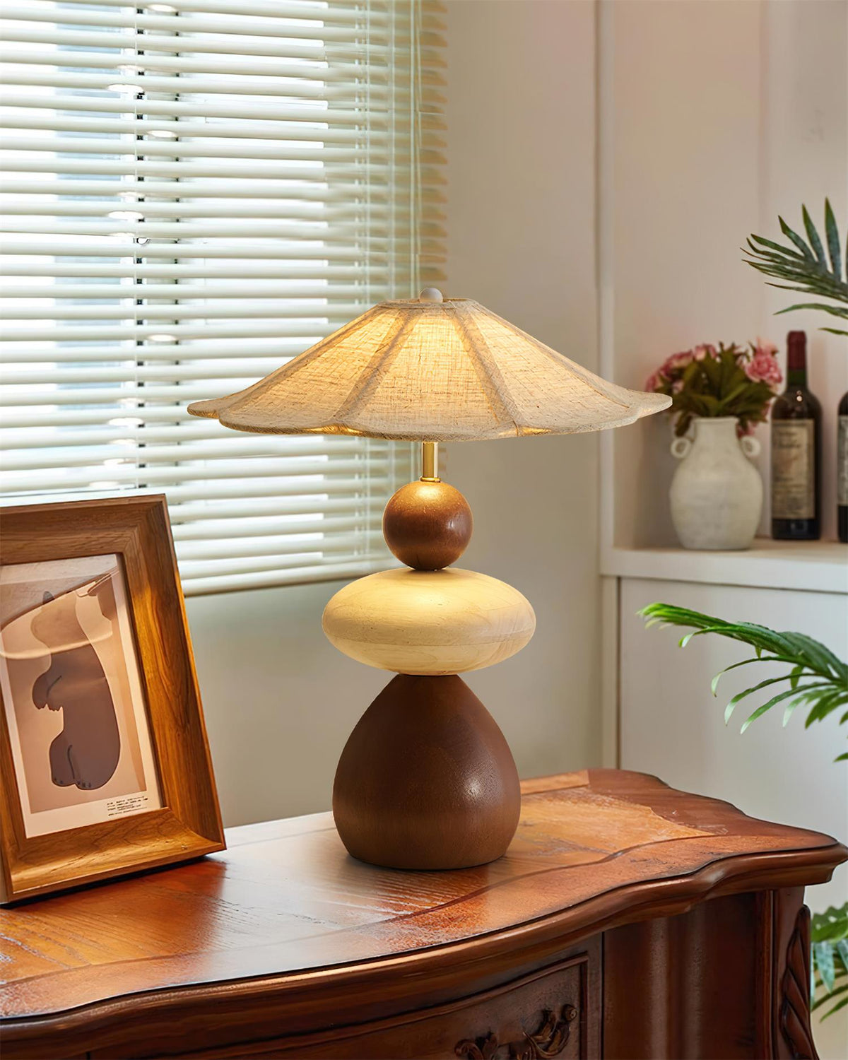 Elaariella Lampe de Table Solstice