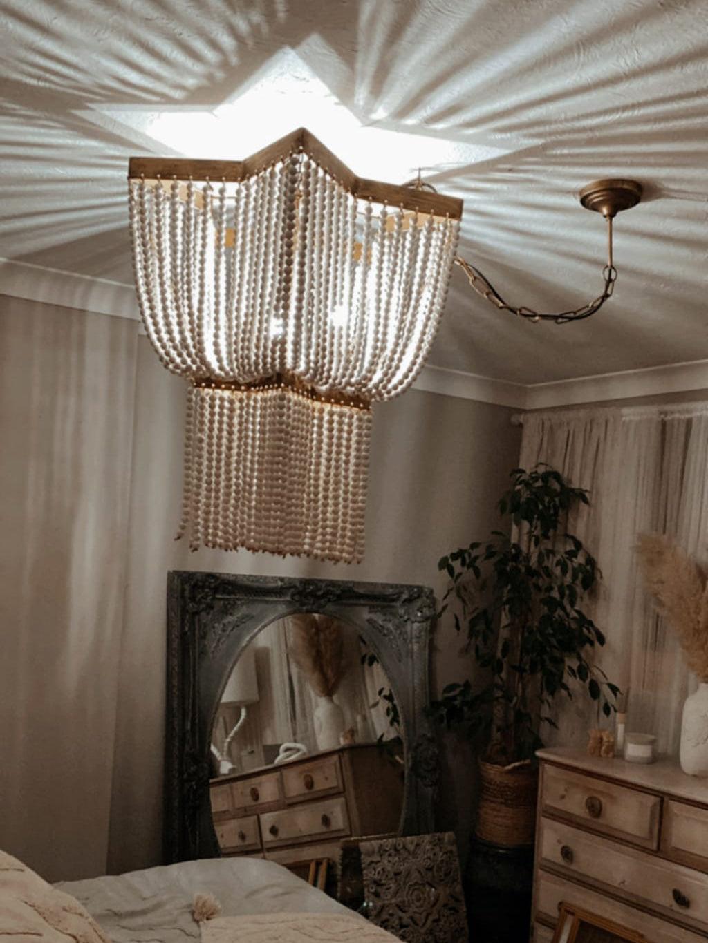 Mavoris Lustre en Bois Luxe