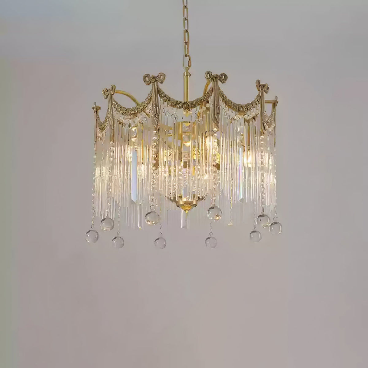 Joraira Lustre Cristal Luxe Postmoderne