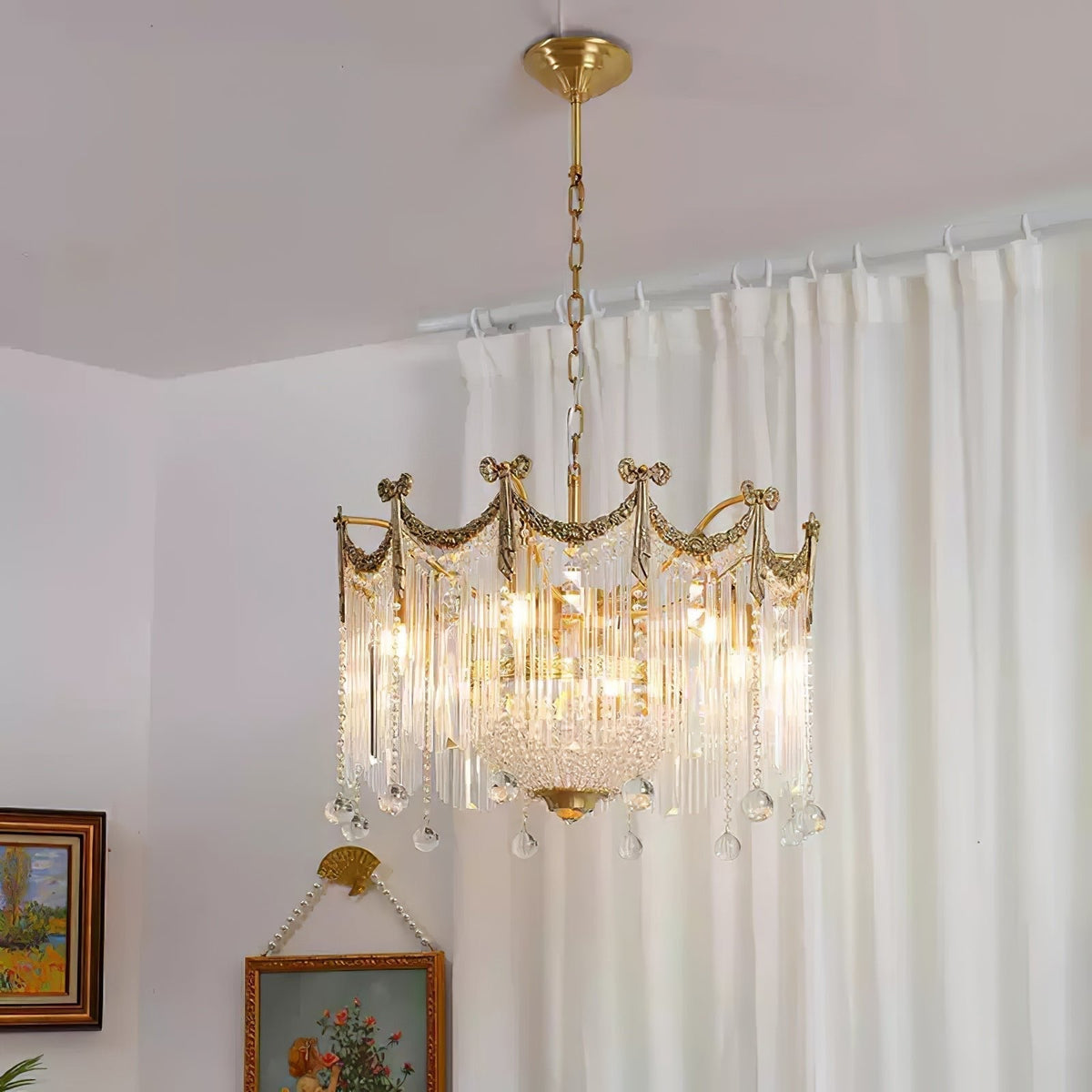 Joraira Lustre Cristal Luxe Postmoderne