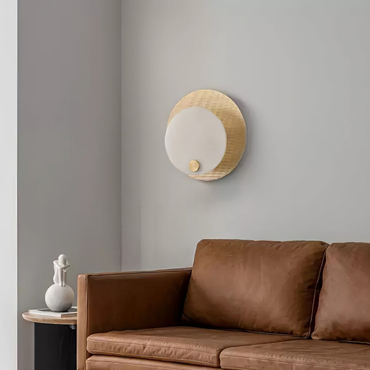 Ilzore Plafonnier Circulaire en Verre
