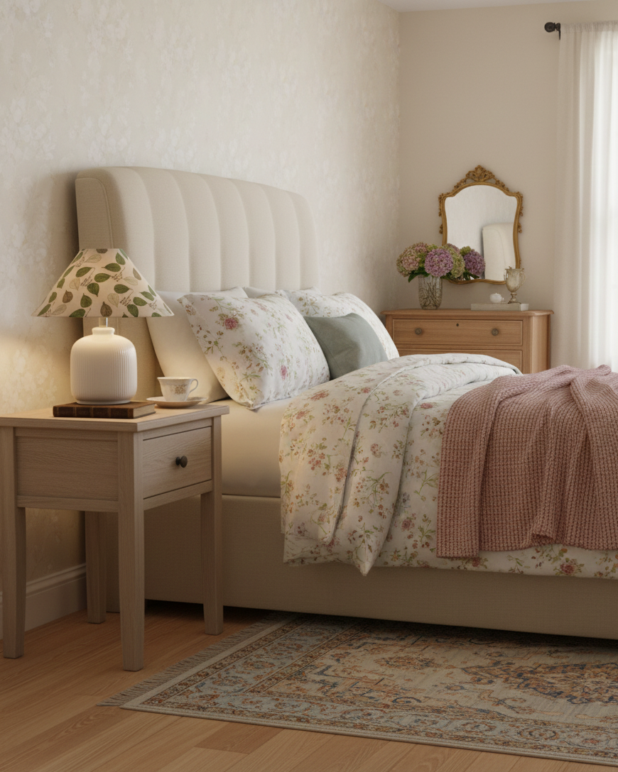 Selisia Lampe de Table Florale