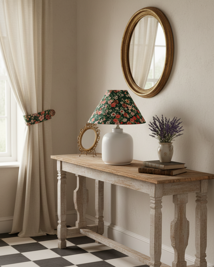 Selisia Lampe de Table Florale