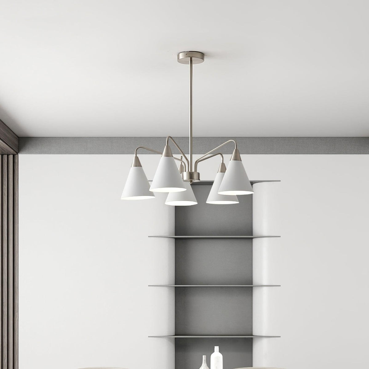 Elthaeth Premium Nordic Art Mode Cône Lustre