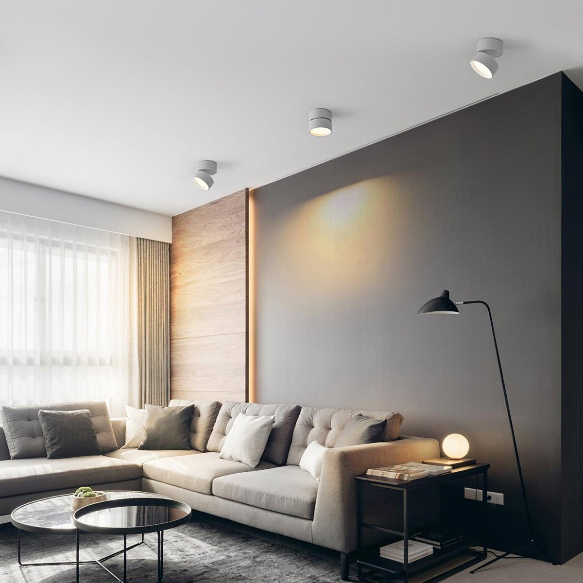 Xavo Surface Recessed Light Spot-Neutral Decor