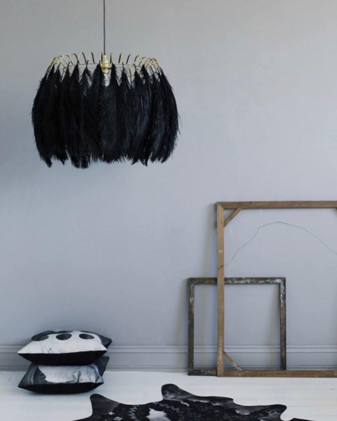 Nereon Suspension Plumes Luxe Postmoderne