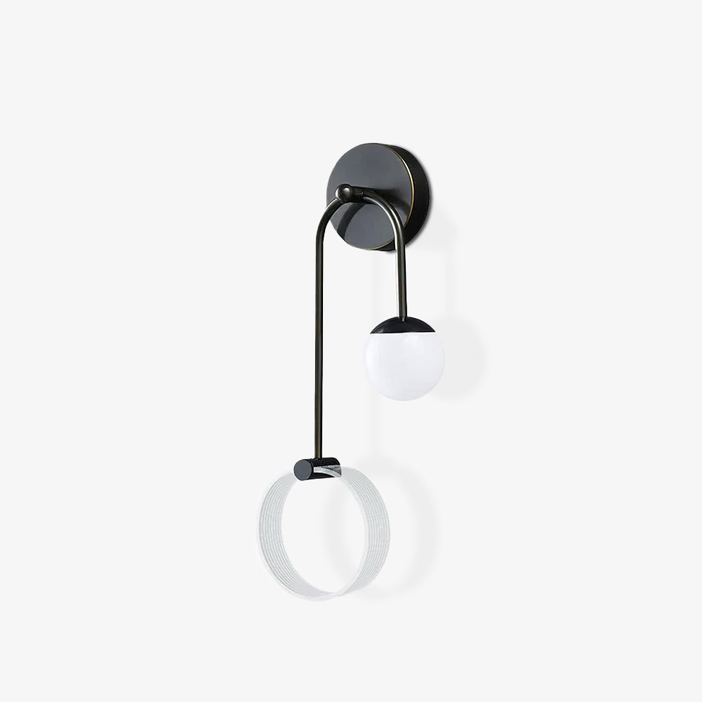 Edruna Applique Murale LED Laiton Minimaliste Moderne