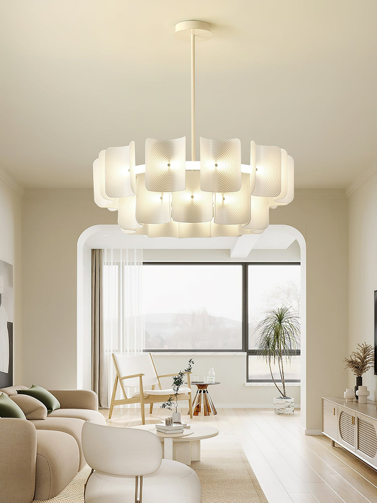 Heleya Lustre Empreinte LED
