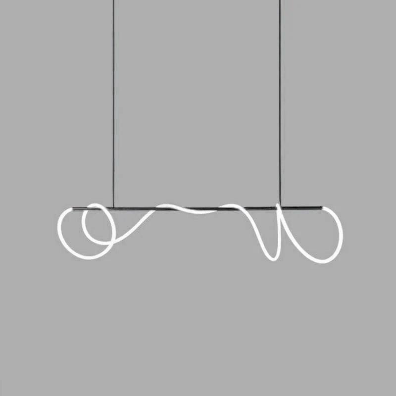 Olvoria Lustre Flexible Silicone Courbe Moderne Élégant