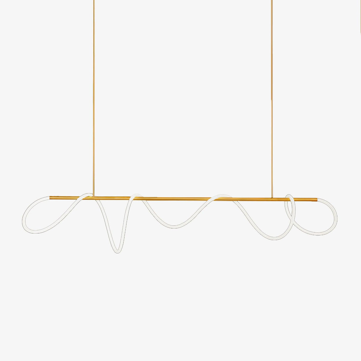 Olvoria Lustre Flexible Silicone Courbe Moderne Élégant