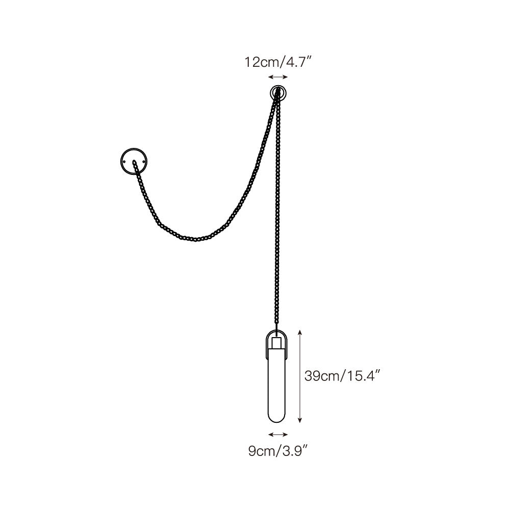 Uphaos Suspension Albâtre Métal Moderne Minimaliste
