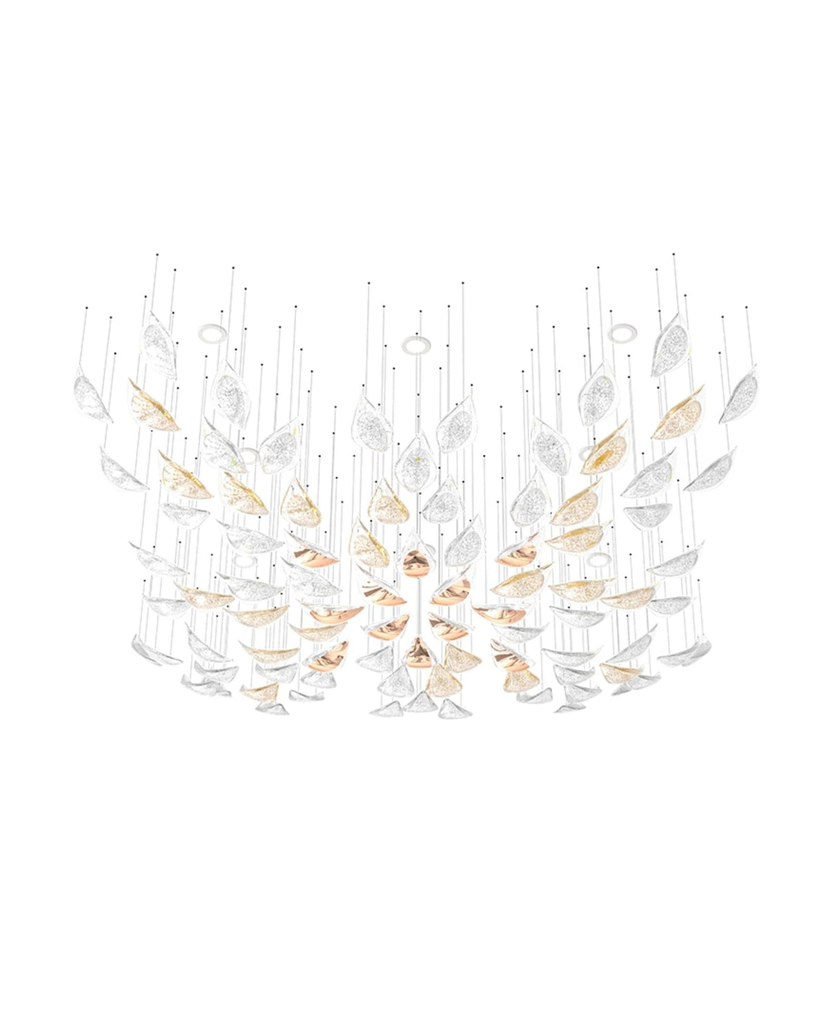 Avynen Lustre Pétale en Cristal