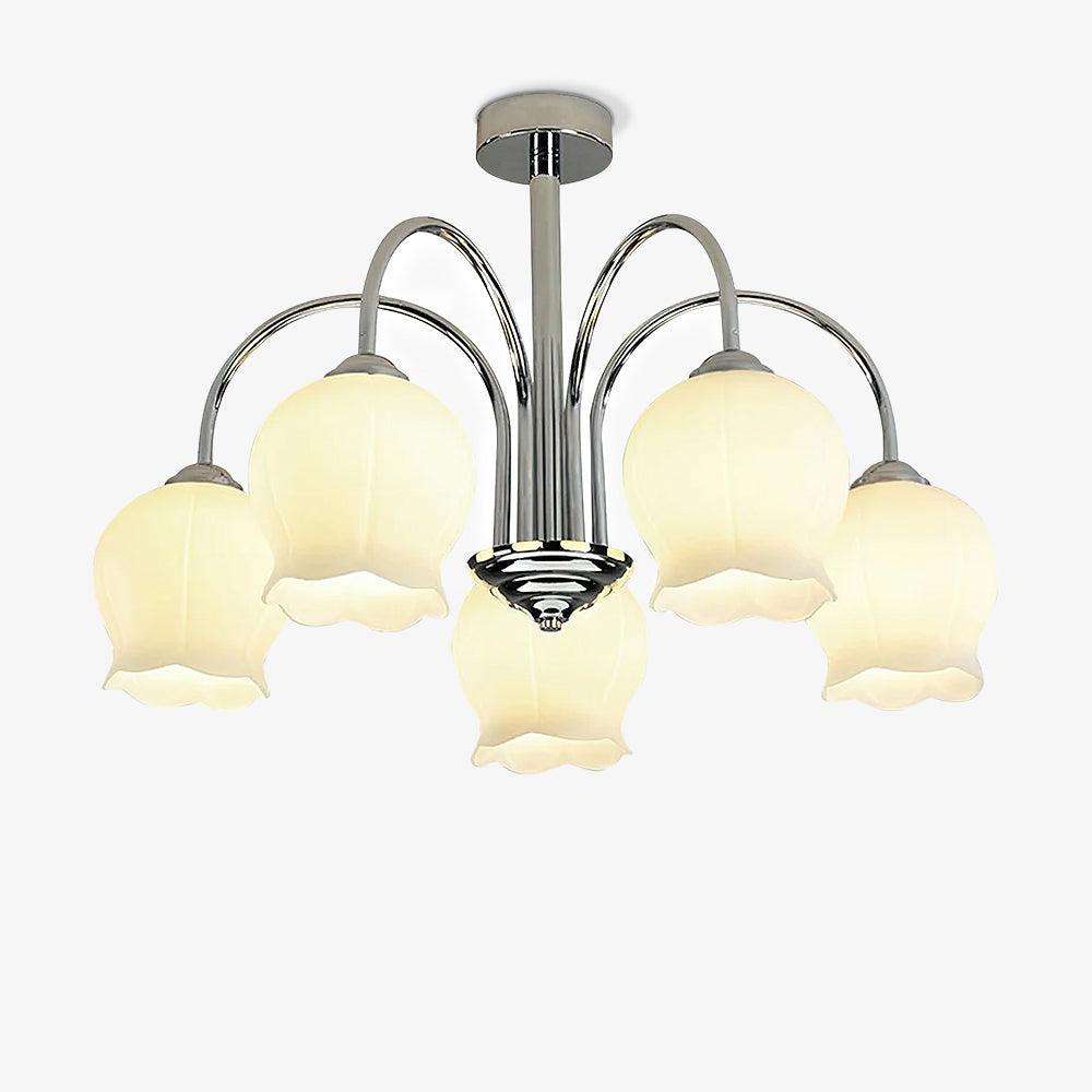 Levella Lustre en Verre Floral