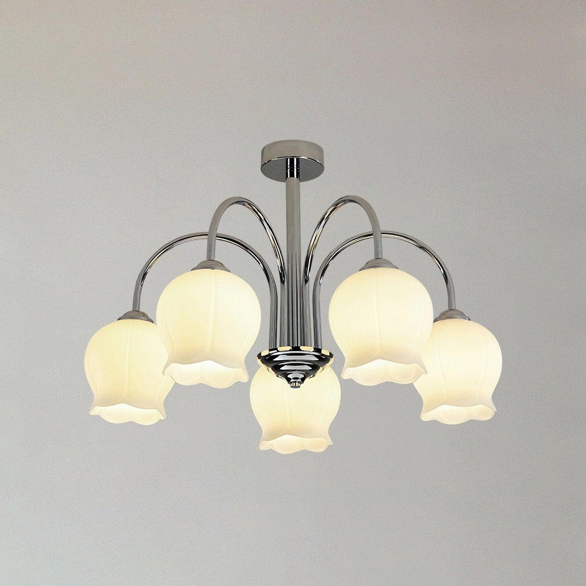 Levella Lustre en Verre Floral