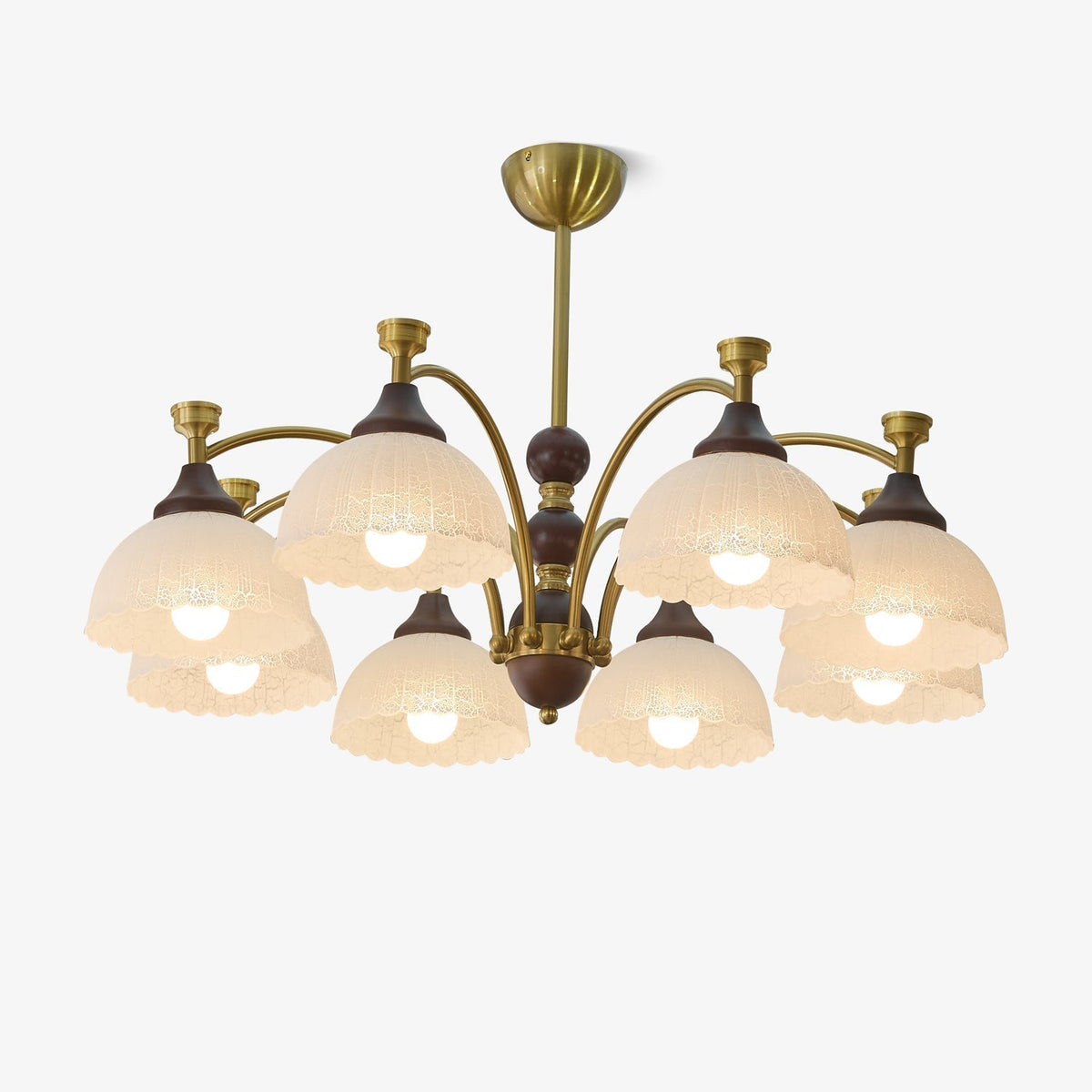 Melise Lustre en Bois Élégance Traditionnelle
