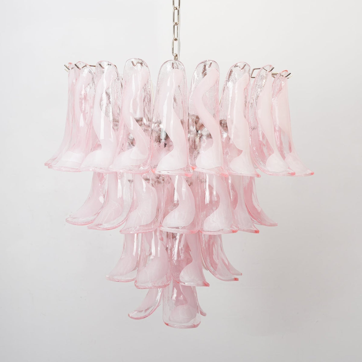 Florina Lustre Rose Murano Lys Pétale Cascadant Florale Classique