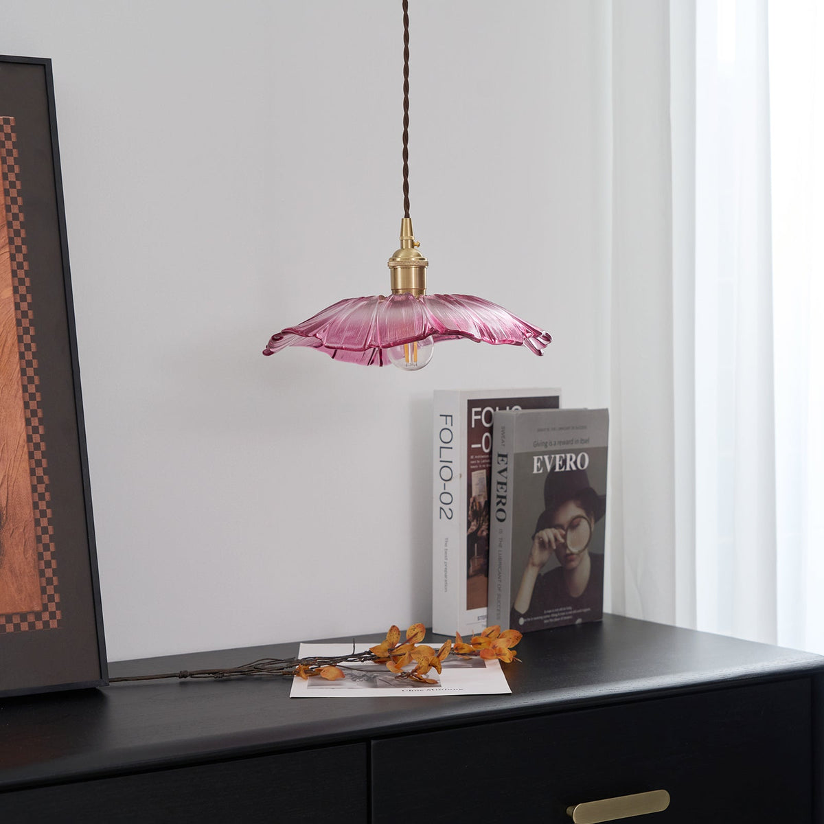 Zesorel Suspension Laiton Verre Créativité Individuelle